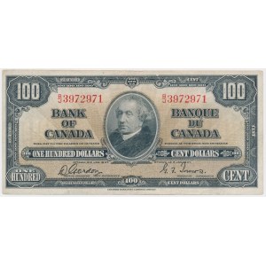Kanada, 100 dolárov 1937