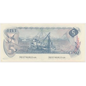 Canada, 5 Dollars 1979