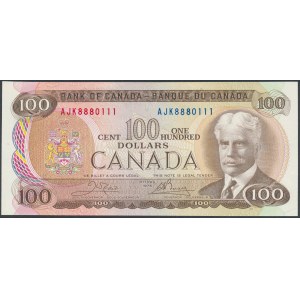 Kanada, 100 dolarů 1975