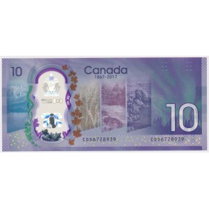 Kanada, 10 Dollars 2017