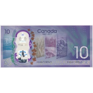 Kanada, 10 Dollars 2017