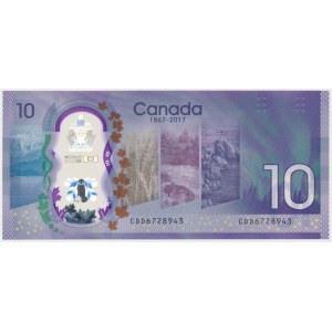 Kanada, 10 Dollars 2017