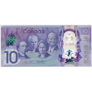Kanada, 10 dolarů 2017