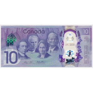 Kanada, 10 dolárov 2017