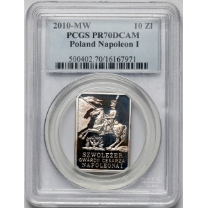 10 złotych 2010 Szwoleżer Napoleona