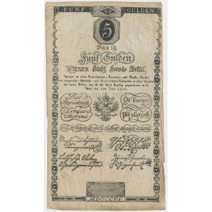 Rakúsko, 5 guldenov (rýnskych) 1806