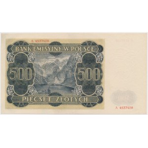 500 złotych 1940 - A