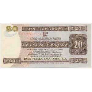 PEWEX 20 dolarów 1979 - HH