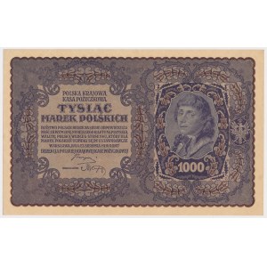 1,000 mkp 1919 - I Serja DF (Mił.29b)