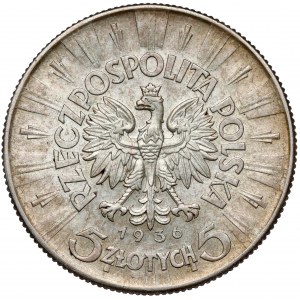 Piłsudski 5 złotych 1936