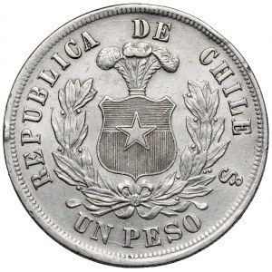 Čile, peso 1877 So