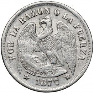 Chile, Peso 1877 So