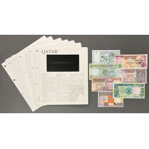 Länder des Nahen Ostens und Sudan - Banknotenset (7 Teile)