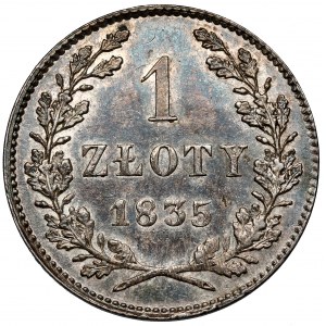 Freie Stadt Krakau, 1 Zloty 1835