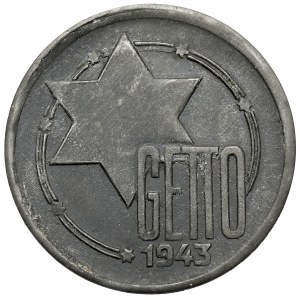 Ghetto Lodž, 10 značek 1943 Mg - krásná