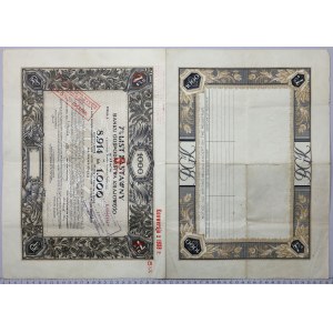 BGK, záložný list 1 000 USD 1928 (8 914 PLN)