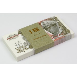 Zaire, Bankpaket 1 Nouveux Makuta 1993