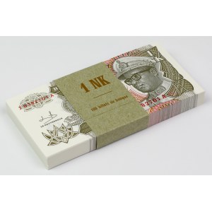Zair, Bank Packet 1 Nouveux Makuta 1993