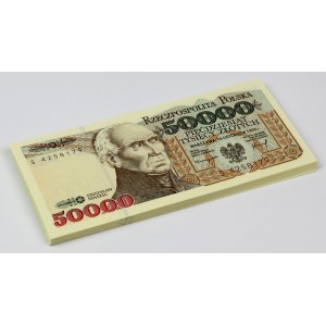 PAKIET 50.000 złotych 1993 - P i S (48szt)