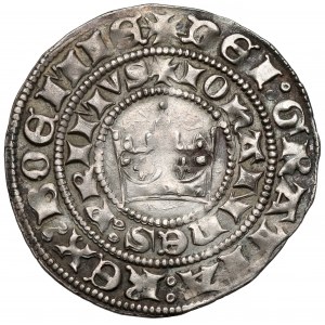 Czechy, Jan I Luksemburski (1310-1346) Grosz praski - b.ładny