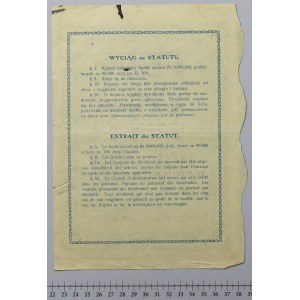 LUDWIK SPIESS i SYN Zakłady Chemiczne, Em.2, 100 zł 1929