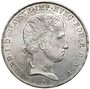Austria, Ferdinand I, Thaler 1843-A, Vienna