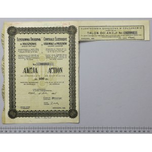 Elektrownia Okręgowa w Pruszkowie, 100 zł 1929
