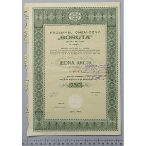 BORUTA Przemysł Chemiczny, 250 zł 1938