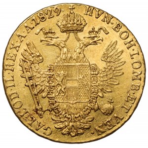 Austria, Francis I, Ducat 1829-E, Karlsburg