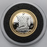 Isle of Man, 1/4 edel 1995 - 1/4 Unze Gold / Platin