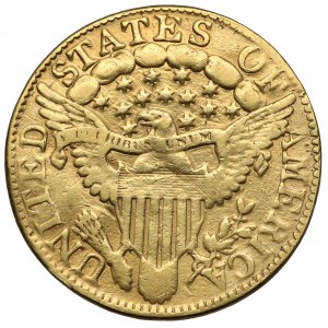 USA, 5 USD 1802/1 - veľmi vzácne