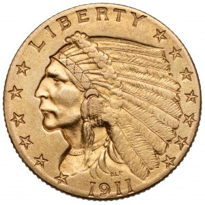 USA, 2,5 1911 dolarů, Philadelphia