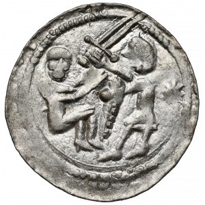 Ladislav II. vyhnanec, denár - Orol a zajac - hviezda