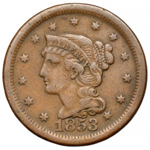 USA, Cent 1853