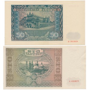 50 a 100 PLN 1941 - sada (2ks)