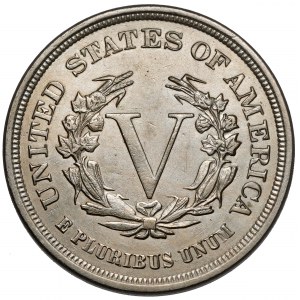 USA, 5 centů 1883