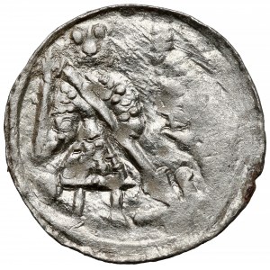 Boleslaw III. von Wrymouth, Denarius - Kampf mit dem Drachen - Kugel