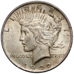 USA, Dollar 1922, Philadelphia - Peace Dollar