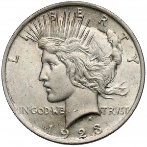 USA, Dollar 1923, Philadelphia - Friedensdollar