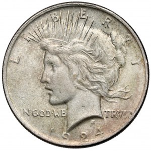 USA, Dollar 1924, Philadelphia - Peace Dollar