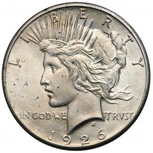 USA, Dollar 1926, Philadelphia - Friedensdollar