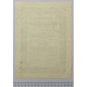 5% Umwandlung Feuer. Eisenbahn 1926, Fractional Zertifikat £15