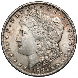 USA, Dolar 1885-O, New Orleans - Morgan Dollar