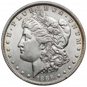 USA, Dollar 1886-O, New Orleans - Morgan Dollar