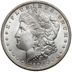 USA, Dollar 1904-O, New Orleans - Morgan Dollar