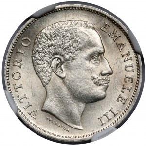 Italy, 1 lira 1902