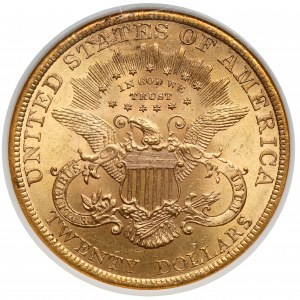 USA, $20 1900, Philadelphia