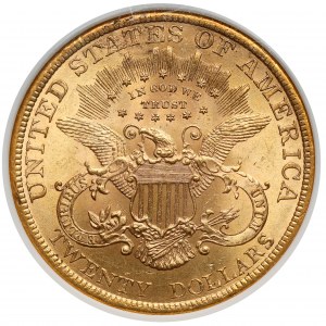 USA, 20 1900 dolarů, Philadelphia