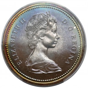 Kanada, Probedollar 1971 - Britisch-Kolumbien - Silber