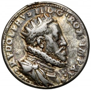 Austria, Rudolf II, Cast medal ND (1599) - Vaelntin Maler
